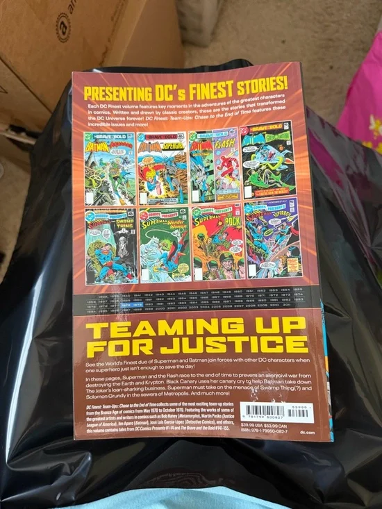 DC Comics Team-Ups Graphic Novel - Blue, Red, Yellow Cover - Picture 2 of 4